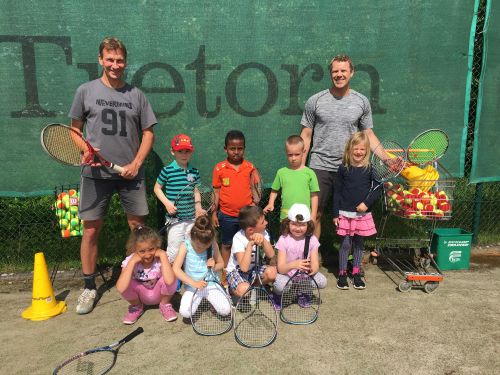 Gruppenbild Tennis