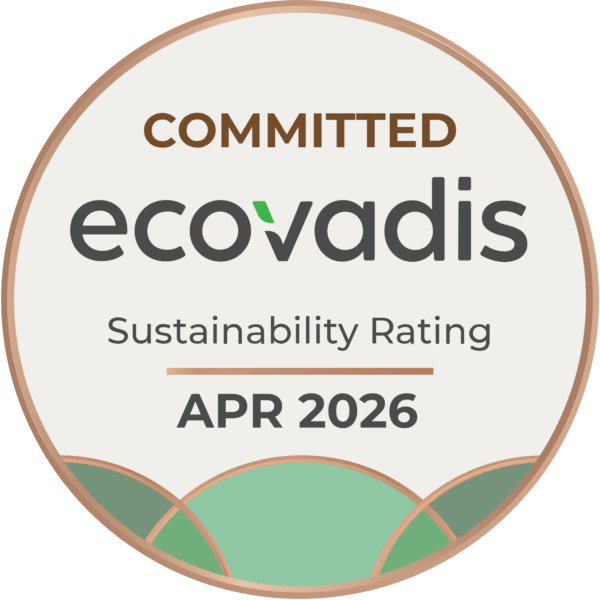 EcoVadis “Committed” badge for MRH Trowe’s Sustainability Rating, April 2026